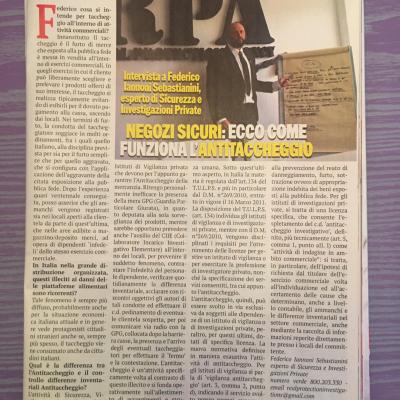 Intervista A Federico Iannoni Sebastianini Su Settimanle Vip Su Tematica Antitaccheggio 3