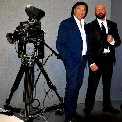 Federico Iannoni Sebastianini Con Il Presentatore Tv E Showman Valerio Merola 2