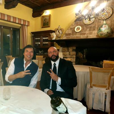 Federico Iannoni Sebastianini con Valerio Merola